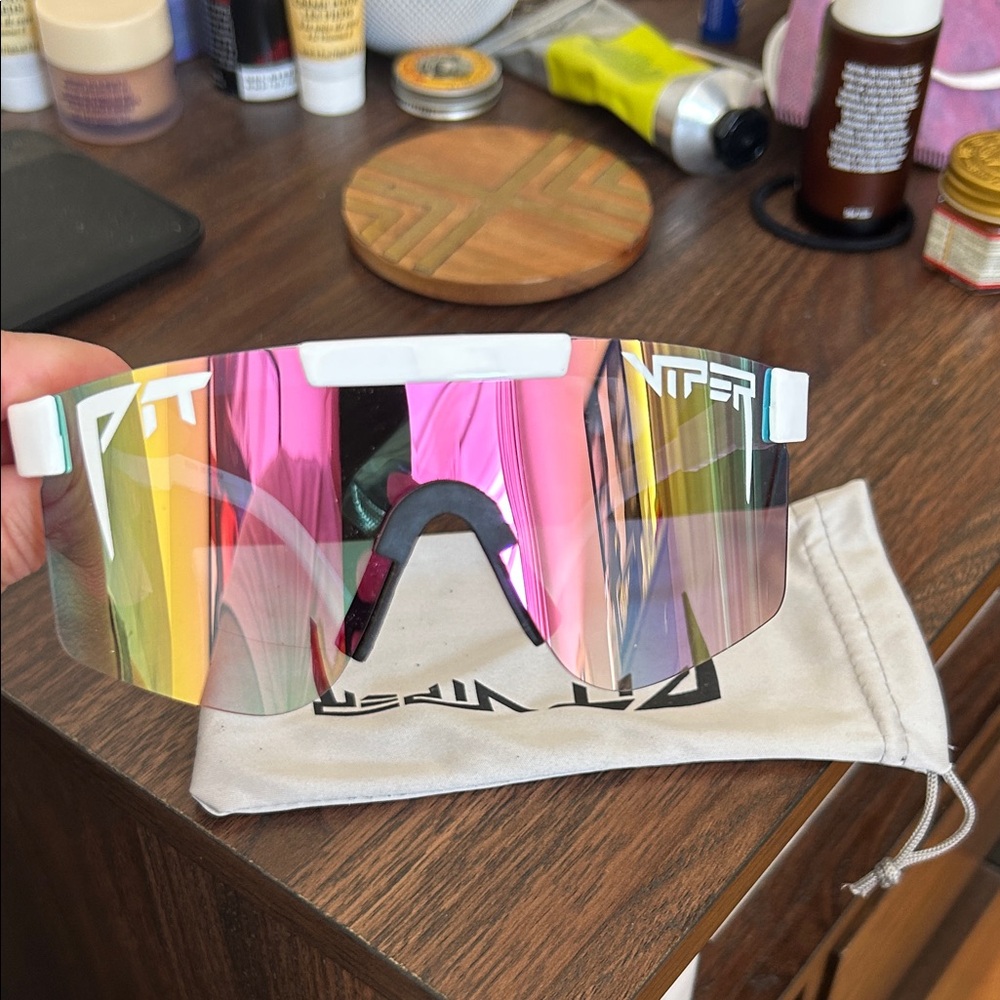 Pit Viper Rainbow Reflective Sunglasses - Picture 2 of 3